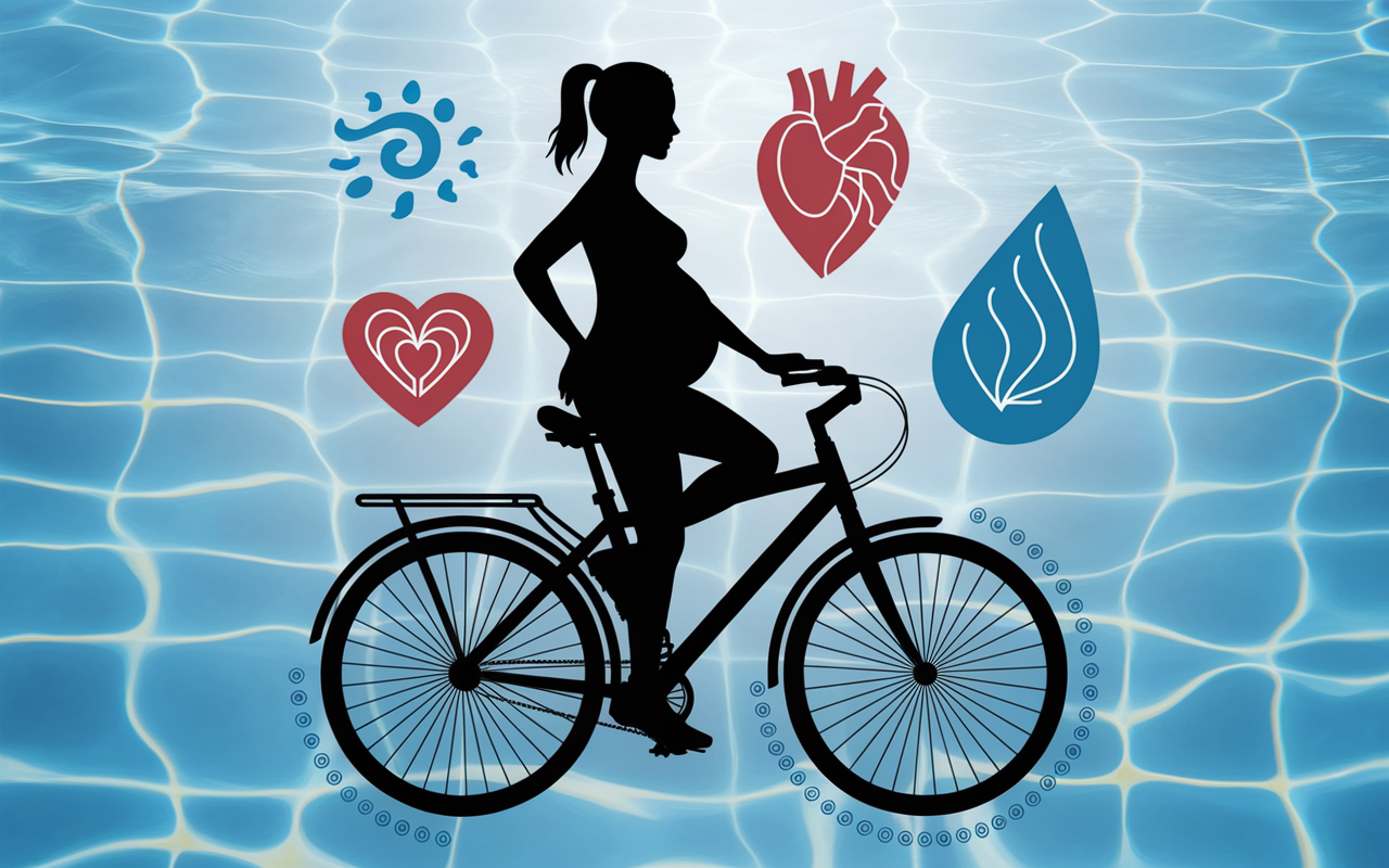 Aquabike enceinte femme bienfaits circulation