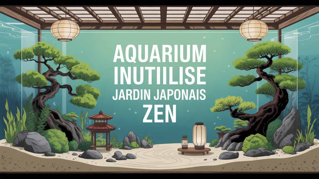 Recycler ton aquarium en jardin japonais apaisant et design — free download