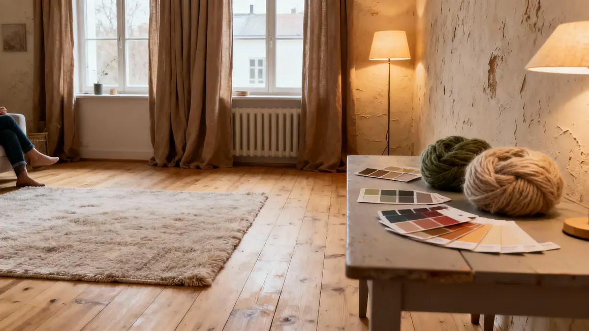 Matériaux et finitions naturelles peinture écologique maison