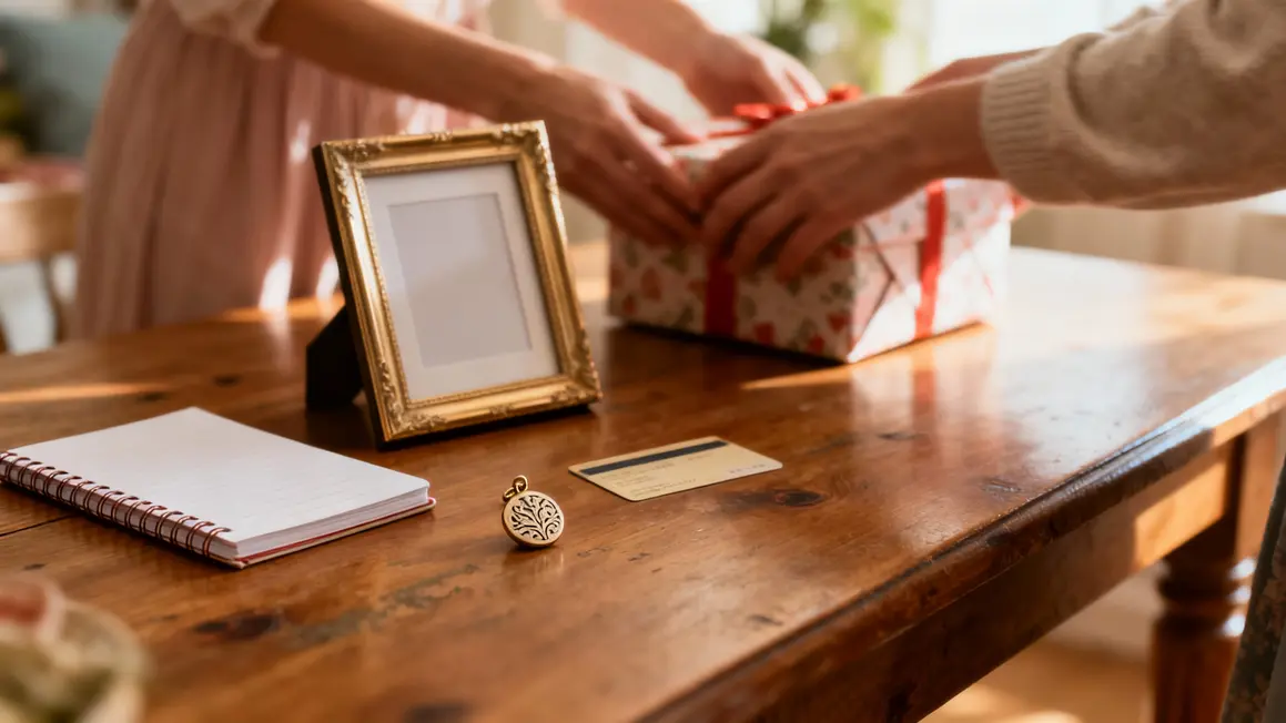 Objets marraine carnet cadre bijou ceremonie