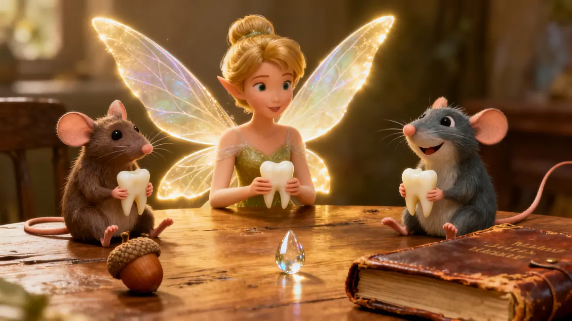 mot de la petite souris culture fée dent raton perez