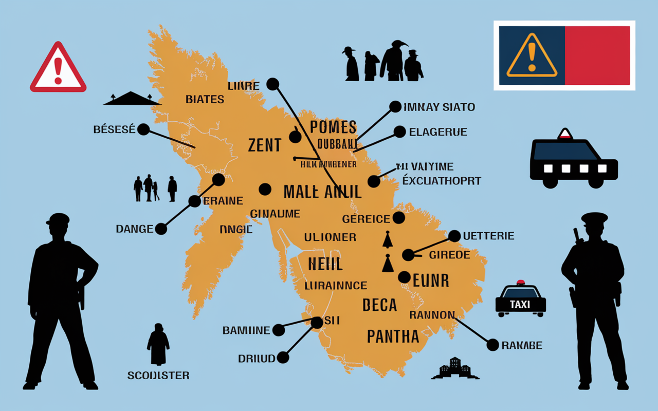 malaisie tourisme danger carte zones a eviter