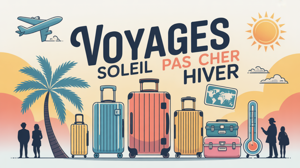 Illustration destination soleil pas cher en hiver