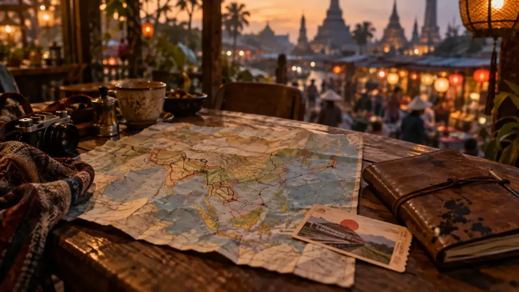 Quel pays d’Asie visiter : carte, train et budget par saison