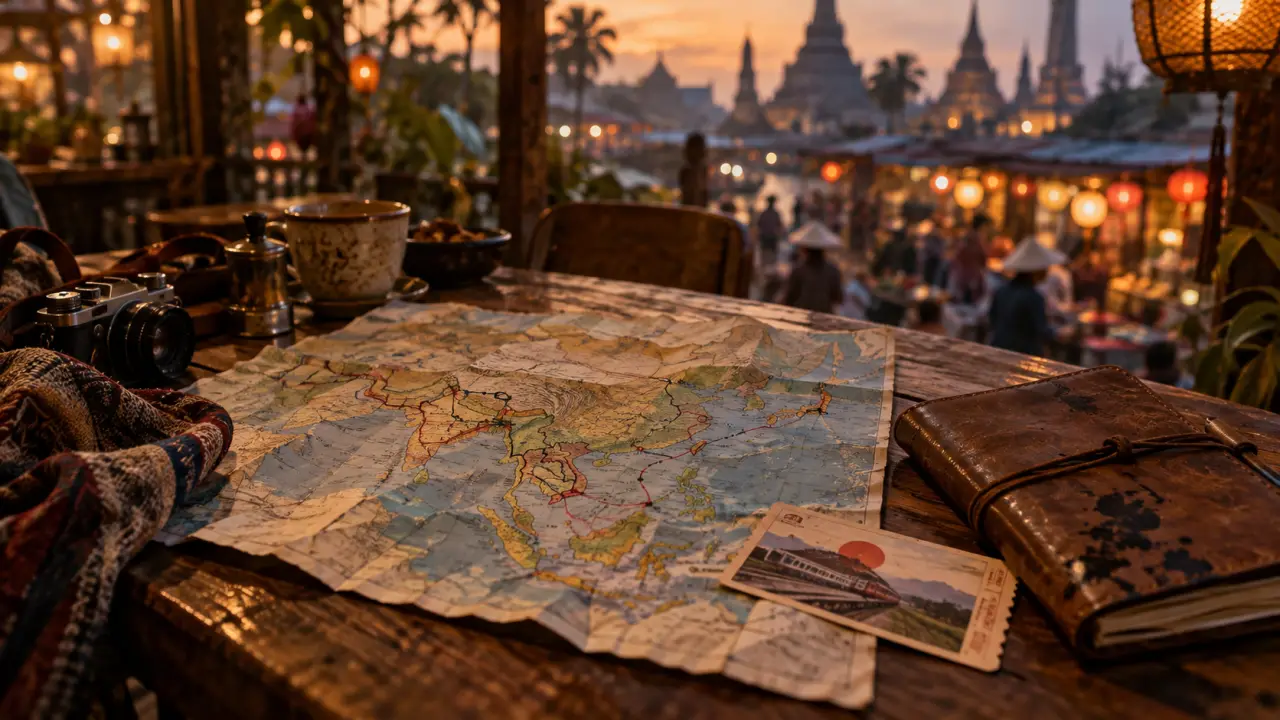 Quel pays d’Asie visiter : carte, train et budget par saison